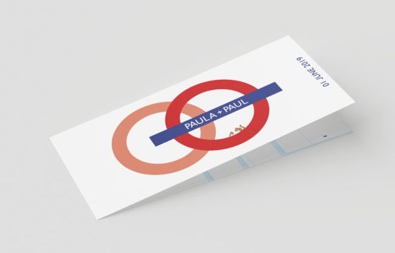 Hochzeit Einladungskarte